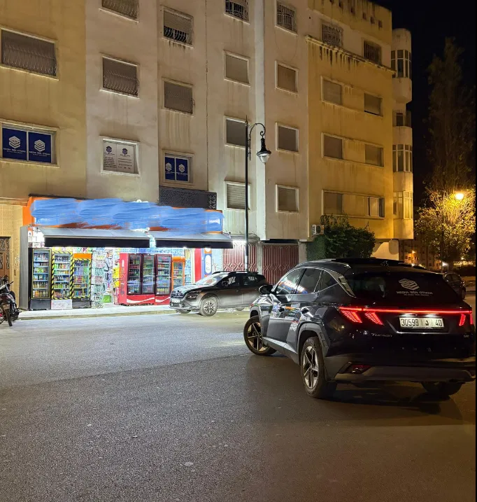 Véhicule Media Ben Otman en déploiement de nuit